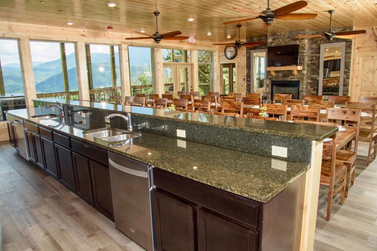 Mansion In The Sky Cabin Gatlinburg Exterior foto